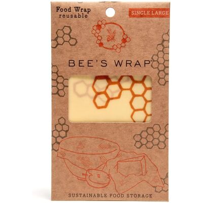 Wrap de Cera de Abeja Grande Honeycomb - Alternativa ecológica Wrap de Cera de Abeja Grande Honeycomb - Alternativa ecológica