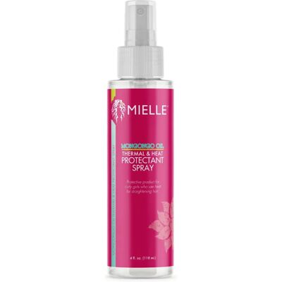 Spray protecteur thermique Mielle Mongongo - Protection contre la chaleur - Publicité Spray protecteur thermique Mielle Mongongo - Protection contre la chaleur - Publicité