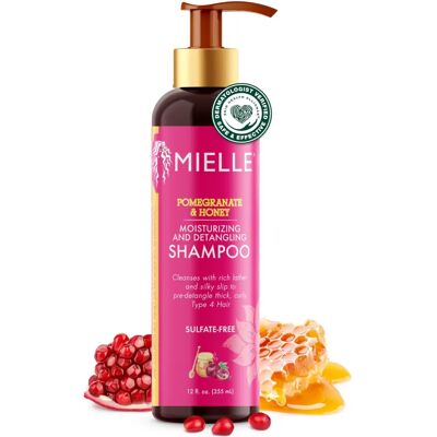 Mielle Pomegranate & Honey Moisturizing and Detangling Shampoo - Shampoo Mielle Pomegranate & Honey Moisturizing and Detangling Shampoo - Shampoo