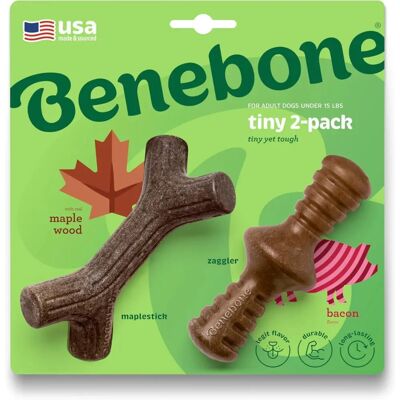 Benebone Bruin Dier Nylon Hond Kauwspeelgoed - Kauwspeelgoed Benebone Bruin Dier Nylon Hond Kauwspeelgoed - Kauwspeelgoed