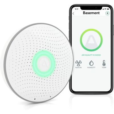 Airthings Wave Plus - Levegőminőség mérő Airthings Wave Plus - Levegőminőség mérő