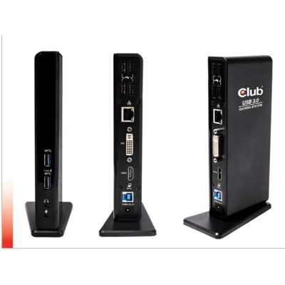 CLUB3D - SenseVision USB 3.2 Gen1 - Dual Display - Dock CLUB3D - SenseVision USB 3.2 Gen1 - Dual Display - Dock