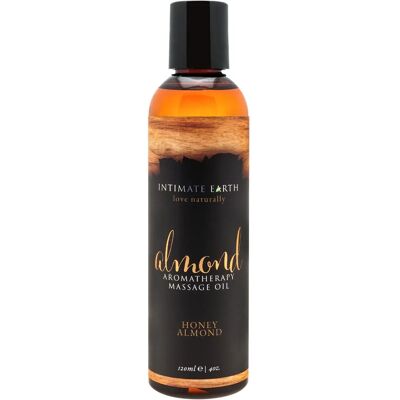 Intimate Earth Almond Aromatherapy Massage Oil - Honey Almond - 120ml Intimate Earth Almond Aromatherapy Massage Oil - Honey Almond - 120ml