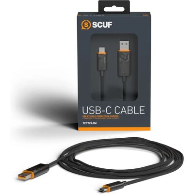 SCUF USB-C Kabel 2m - Kompatibel med PS5, Xbox, Switch - Holdbart SCUF USB-C Kabel 2m - Kompatibel med PS5, Xbox, Switch - Holdbart