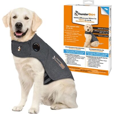 ThunderShirt XL Hund Ångestväst - Grå ThunderShirt XL Hund Ångestväst - Grå
