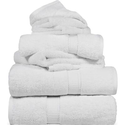 Superior 6-piece Cotton Towel Set - Towel Set Superior 6-piece Cotton Towel Set - Towel Set