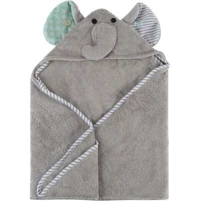 Zoocchini Olifanten Badcape - Badjas voor baby Zoocchini Olifanten Badcape - Badjas voor baby