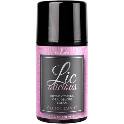 Sensuva Lic-o-licious Sokeripilvi suuhun - Suullinen Nautinnon Kerma Sensuva Lic-o-licious Sokeripilvi suuhun - Suullinen Nautinnon Kerma