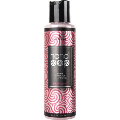 Sensuva Erdbeer-Handipop-Masturbationsgel - 125ml, essbar Sensuva Erdbeer-Handipop-Masturbationsgel - 125ml, essbar