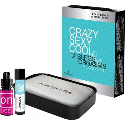 Kit Plaisir Sensuva Crazy Sexy - Produits Rafraîchissants et Stimulants - Publicité Kit Plaisir Sensuva Crazy Sexy - Produits Rafraîchissants et Stimulants - Publicité