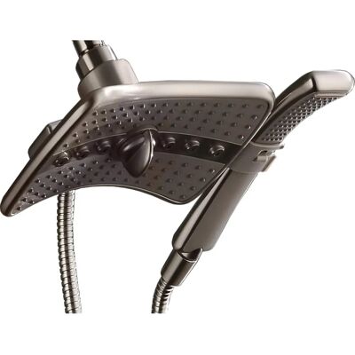 Mira-Showers BRIGHT SHOWERS Brushed Nickel Shower Heads - Shower Head Mira-Showers BRIGHT SHOWERS Brushed Nickel Shower Heads - Shower Head