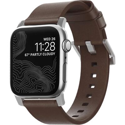 Bracelet en Cuir Nomad pour Apple Watch - Series 4-6, SE Bracelet en Cuir Nomad pour Apple Watch - Series 4-6, SE