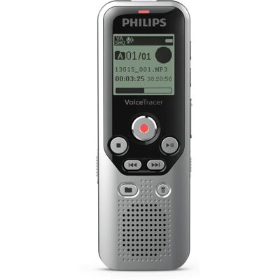 Philips DVT1250 Grabadora de voz - 8GB, MicroSD hasta 32GB Philips DVT1250 Grabadora de voz - 8GB, MicroSD hasta 32GB