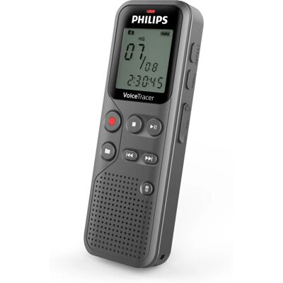 Philips DVT1120 Voice Recorder - Grau Philips DVT1120 Voice Recorder - Grau