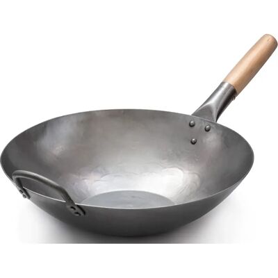 Craft - Pow Wok - Fundo Plano - 14 Polegadas - Wok Craft - Pow Wok - Fundo Plano - 14 Polegadas - Wok