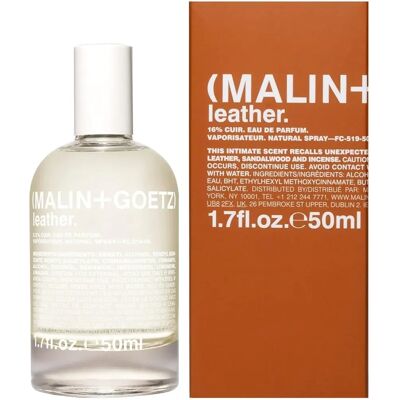 Malin + Goetz Duft Leder Eau de Parfum (50ml) Malin + Goetz Duft Leder Eau de Parfum (50ml)