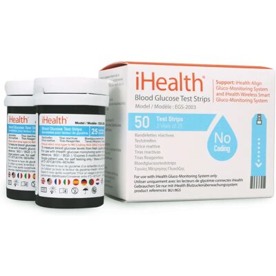 iHealth EGS-2003 Urządzenie Diagnostyczne Medyczne - Paski Glukozy iHealth EGS-2003 Urządzenie Diagnostyczne Medyczne - Paski Glukozy