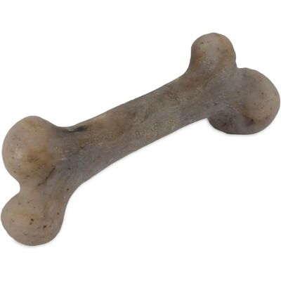 Pet Qwerks Dinosaur Bacon Nylon Kauwsbeen - Groot Pet Qwerks Dinosaur Bacon Nylon Kauwsbeen - Groot