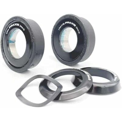 Praxis M24/ SRAM/ GXP Trapas - Zwart Praxis M24/ SRAM/ GXP Trapas - Zwart