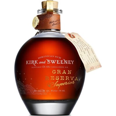 Kirk & Sweeney Dominicaanse Rum 23 Jaar 0,7l 40% Kirk & Sweeney Dominicaanse Rum 23 Jaar 0,7l 40%