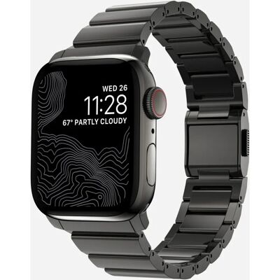 Nomad Edelstahl-Armband Silber - Apple Watch Band - Langlebig und Elegant Nomad Edelstahl-Armband Silber - Apple Watch Band - Langlebig und Elegant