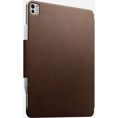 Folio in Pelle Nomad 13" Marrone - Custodia per iPad Pro 13" (2024, M4) Folio in Pelle Nomad 13" Marrone - Custodia per iPad Pro 13" (2024, M4)