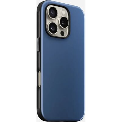 Coque Sport Bleue Nomad NM01376385 pour iPhone 16 Pro - Publicité Coque Sport Bleue Nomad NM01376385 pour iPhone 16 Pro - Publicité