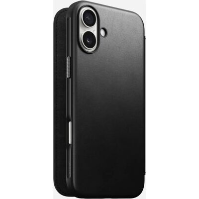 Nomad iPhone 16 Plus Lederhülle - MagSafe Kompatibel Nomad iPhone 16 Plus Lederhülle - MagSafe Kompatibel