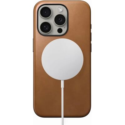 Nomad Lædercover til iPhone 16 Pro Max - Stødabsorberende MagSafe Nomad Lædercover til iPhone 16 Pro Max - Stødabsorberende MagSafe