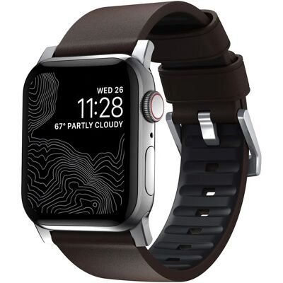 Náhradní řemínek Nomad Active Pro pro Apple Watch 42/45mm, Hnědý - Řemínek Náhradní řemínek Nomad Active Pro pro Apple Watch 42/45mm, Hnědý - Řemínek