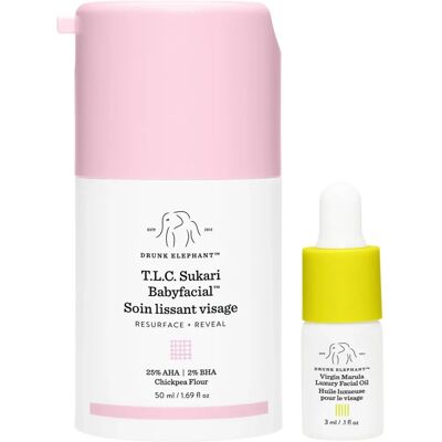 Drunk Elephant T.L.C. Sukari Babyfacial Set (53ml) Drunk Elephant T.L.C. Sukari Babyfacial Set (53ml)