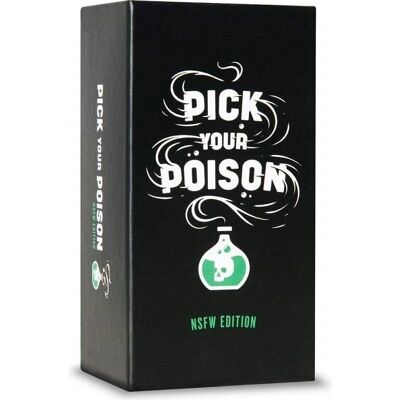 Dyce Games Pick Your Poison Édition NSFW - Jeu de cartes adulte - Publicité Dyce Games Pick Your Poison Édition NSFW - Jeu de cartes adulte - Publicité
