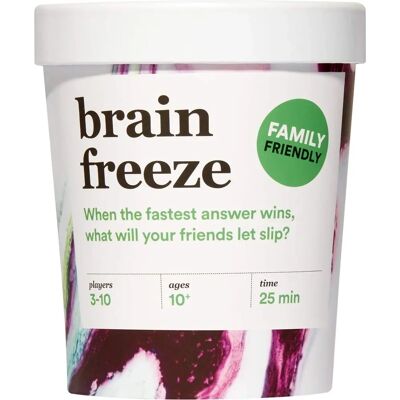 Dyce Games Brain Freeze Juego de Cartas Familiar - Diversión en la Fiesta Dyce Games Brain Freeze Juego de Cartas Familiar - Diversión en la Fiesta