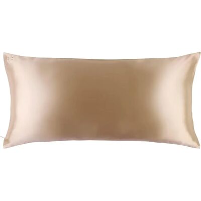 Pure Silk Karamell Kissenbezug - 40x80cm Pure Silk Karamell Kissenbezug - 40x80cm