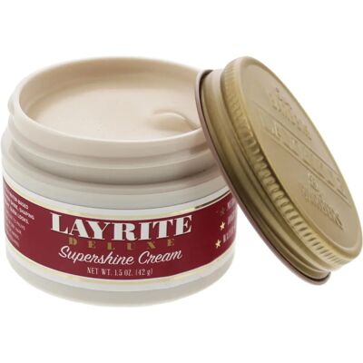 Crema Capelli Supershine di Layrite - Uomo - 42 g - Finitura ad Alto Lucido Crema Capelli Supershine di Layrite - Uomo - 42 g - Finitura ad Alto Lucido