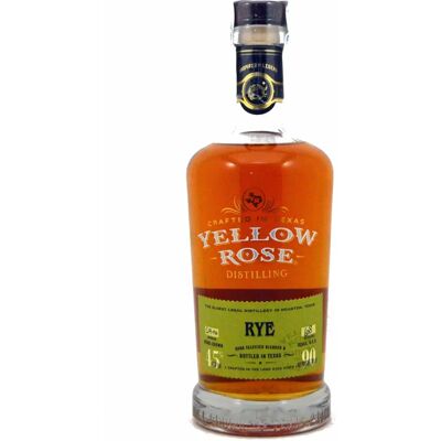 Yellow Rose Rye Whisky - Texas Heritage - Whiskey Yellow Rose Rye Whisky - Texas Heritage - Whiskey