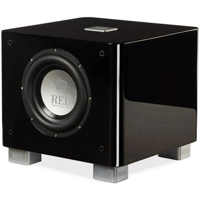 REL Acoustics T/7x Subwoofer - Piano Noir - Publicité REL Acoustics T/7x Subwoofer - Piano Noir - Publicité