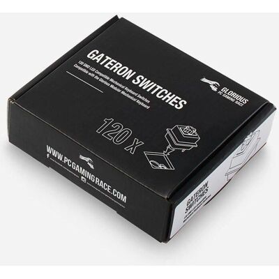 Interruptores Gateron Vermelhos Glorious - Lineares Silenciosos - Interruptores de Teclado Interruptores Gateron Vermelhos Glorious - Lineares Silenciosos - Interruptores de Teclado