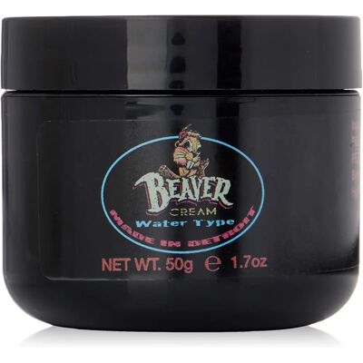 Cire à cheveux Cock Grease Beaver à base d'eau - Cire capillaire à base d'eau 50g - Publicité Cire à cheveux Cock Grease Beaver à base d'eau - Cire capillaire à base d'eau 50g - Publicité