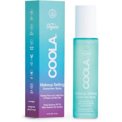 Coola Grün Tee / Aloe SPF 30 Make-up Fixierspray Coola Grün Tee / Aloe SPF 30 Make-up Fixierspray