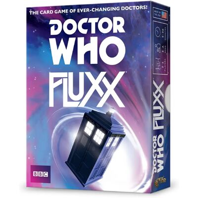 LatestBuy Doctor Who Fluxx - Jeu de cartes très thématique et interactif - Publicité LatestBuy Doctor Who Fluxx - Jeu de cartes très thématique et interactif - Publicité