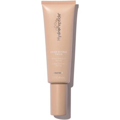 HydroPeptide Hydro Peptide Solar Defense SPF 30 Tinted - 50ml - UVA + UVB Protection - Suitable For All Skin Types - Face the Future HydroPeptide Hydro Peptide Solar Defense SPF 30 Tinted - 50ml - UVA + UVB Protection - Suitable For All Skin Types - Face the Future