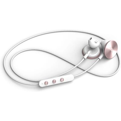 i.am+ BUTTONS Bezprzewodowe słuchawki douszne Bluetooth Różowe złoto - Headset i.am+ BUTTONS Bezprzewodowe słuchawki douszne Bluetooth Różowe złoto - Headset