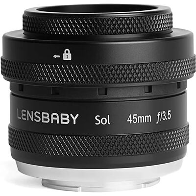 Lensbaby Sol 45 für Fuji X - Kameraobjektiv Lensbaby Sol 45 für Fuji X - Kameraobjektiv