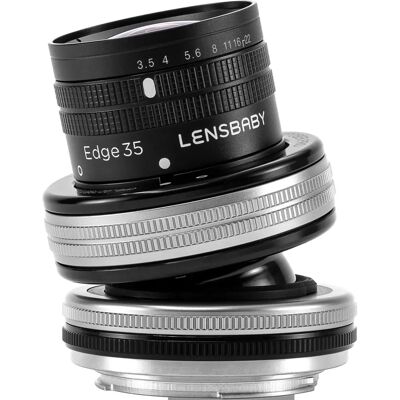 Lensbaby Composer Pro II avec Edge 35 - Objectif d'appareil photo - Publicité Lensbaby Composer Pro II avec Edge 35 - Objectif d'appareil photo - Publicité