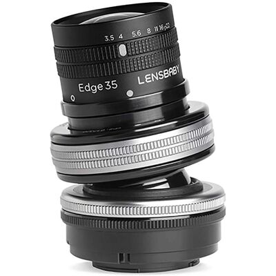 Lensbaby Composer Pro II avec Edge 35 - Objectif de caméra - Publicité Lensbaby Composer Pro II avec Edge 35 - Objectif de caméra - Publicité