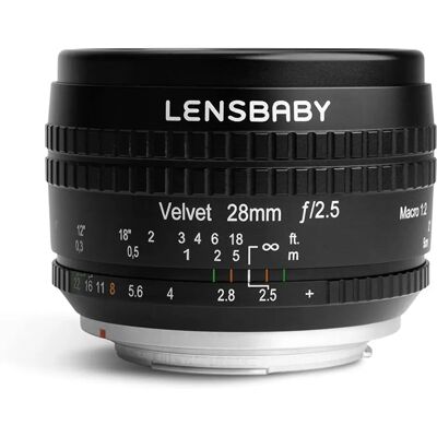LENSBABY Velvet 28/2.5 för Nikon F - Kameralinse LENSBABY Velvet 28/2.5 för Nikon F - Kameralinse