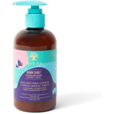 As I Am Born Curly Avocado Shea CoWash Condicionador de Limpeza (240 ml) As I Am Born Curly Avocado Shea CoWash Condicionador de Limpeza (240 ml)