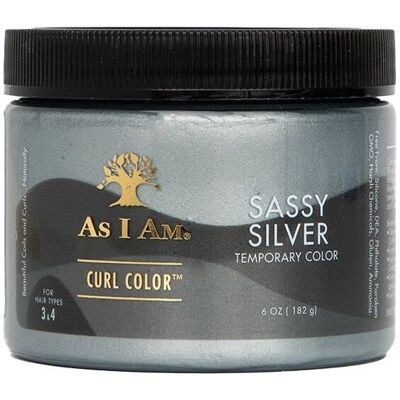 As I Am Coloración de Rizos Plata - Gel para Rizos As I Am Coloración de Rizos Plata - Gel para Rizos