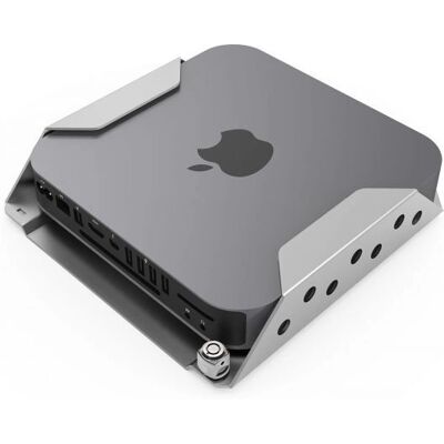 Supporto di sicurezza Mac Mini in alluminio - Kit di sicurezza Supporto di sicurezza Mac Mini in alluminio - Kit di sicurezza
